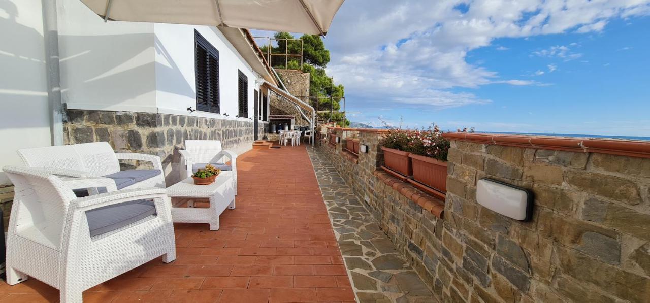 Villa Martina Mare Casal Velino Eksteriør billede